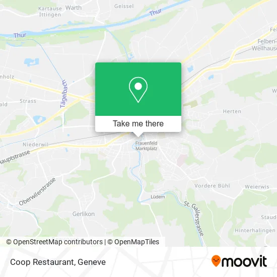 Coop Restaurant map
