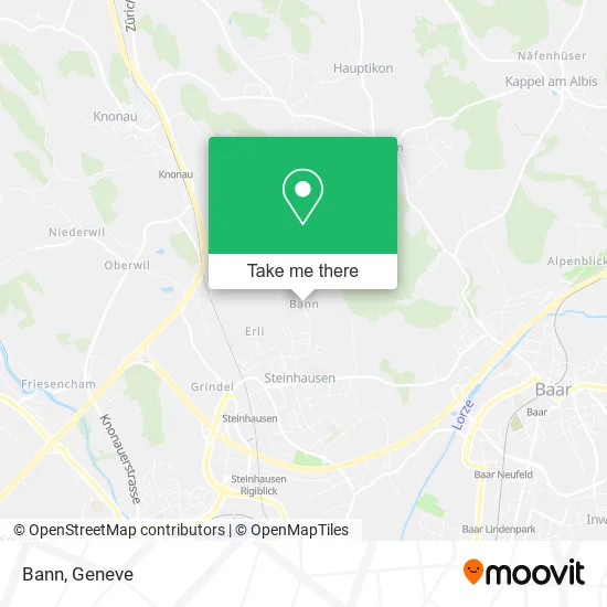 Bann map