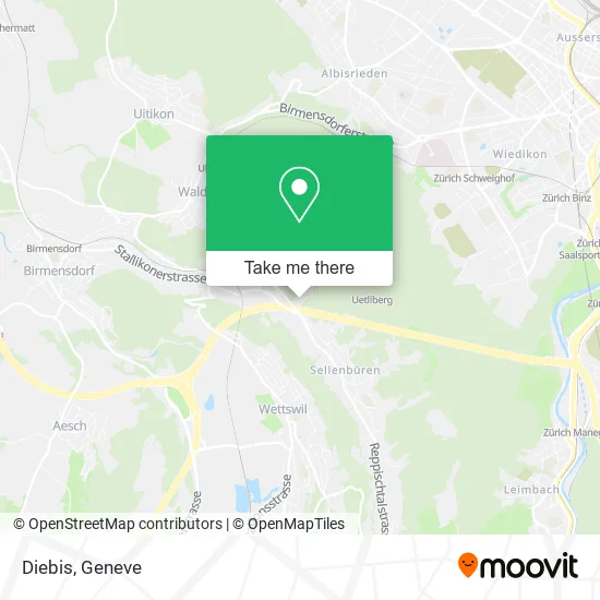 Diebis map