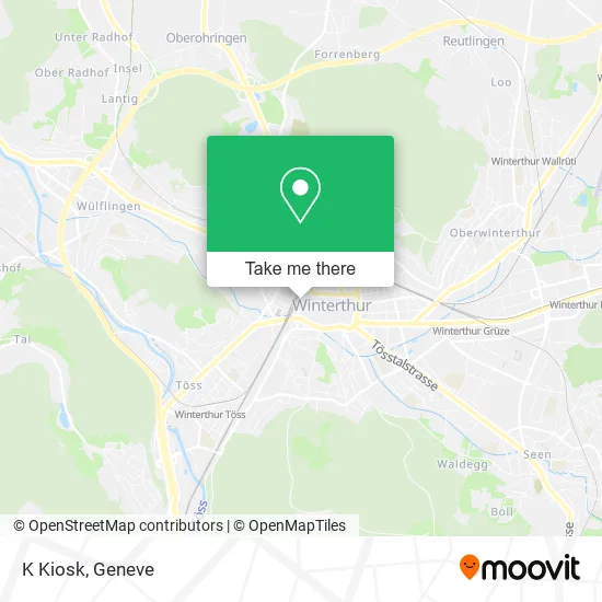 K Kiosk map