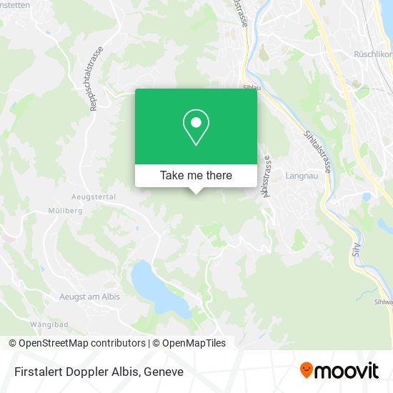 Firstalert Doppler Albis map