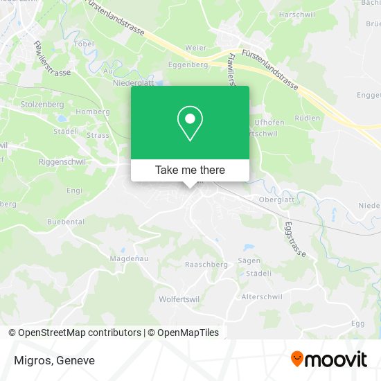 Migros map