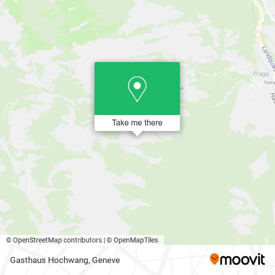 Gasthaus Hochwang map