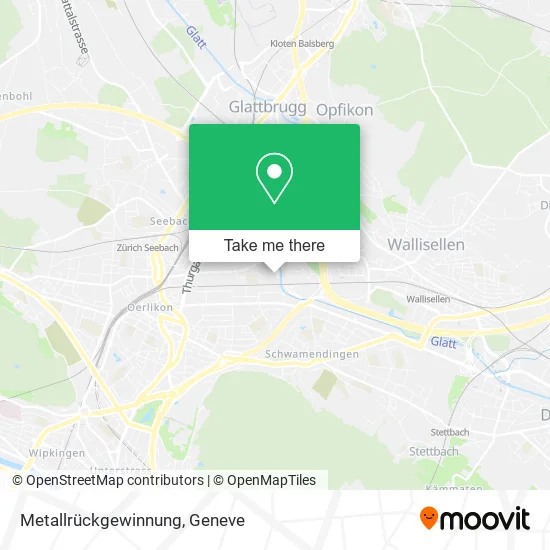 Metallrückgewinnung map