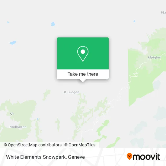 White Elements Snowpark map