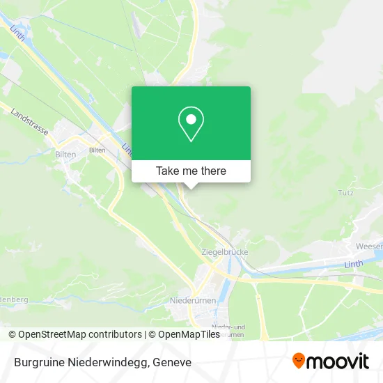 Burgruine Niederwindegg map