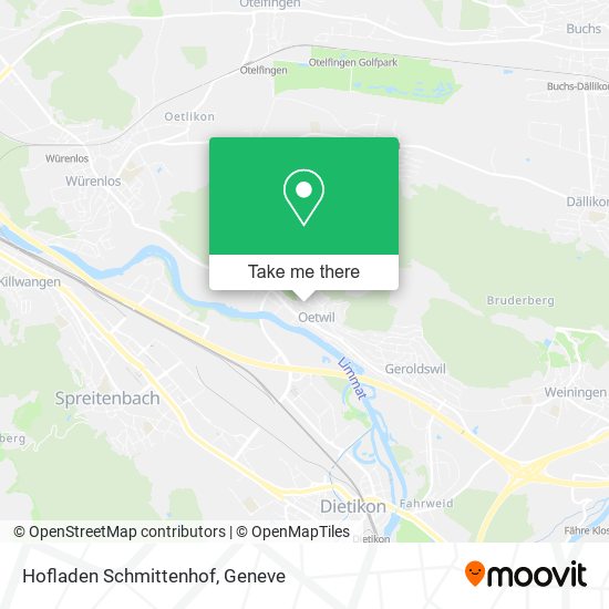 Hofladen Schmittenhof map