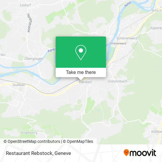 Restaurant Rebstock map