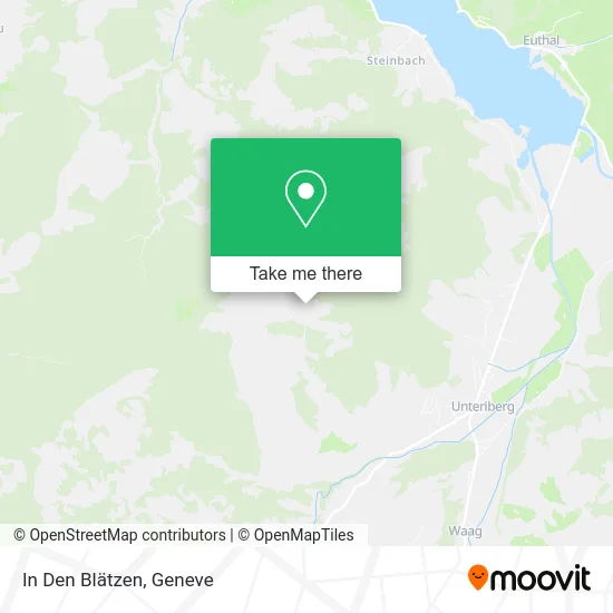 In Den Blätzen map