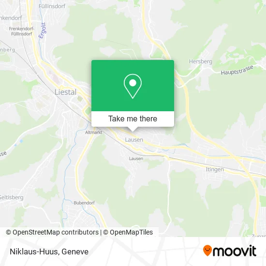 Niklaus-Huus map