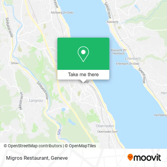 Migros Restaurant map
