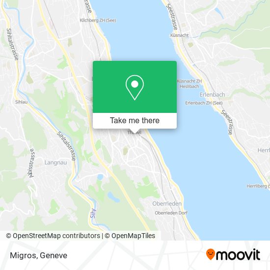 Migros map