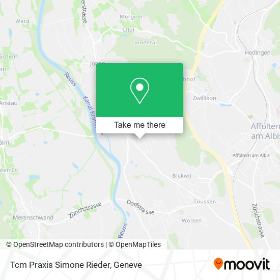 Tcm Praxis Simone Rieder map