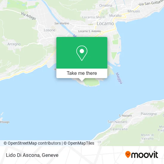Lido Di Ascona map