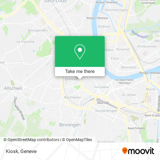 Kiosk map