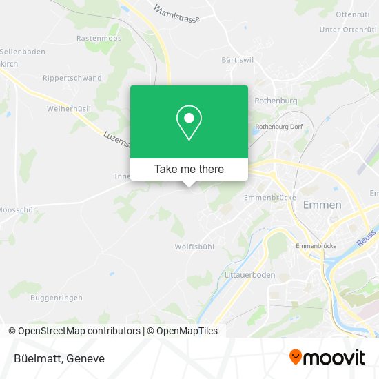 Büelmatt map