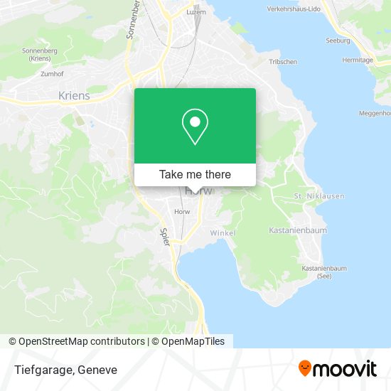 Tiefgarage map