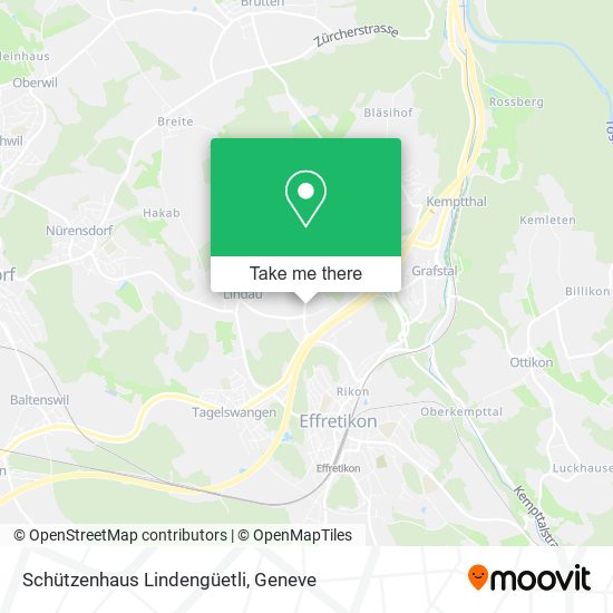 Schützenhaus Lindengüetli map