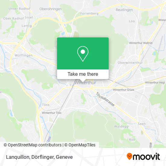 Lanquillon, Dörflinger map