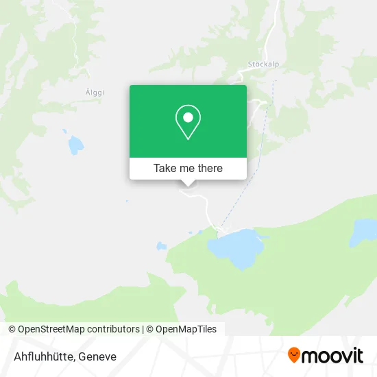 Ahfluhhütte map