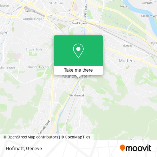 Hofmatt map