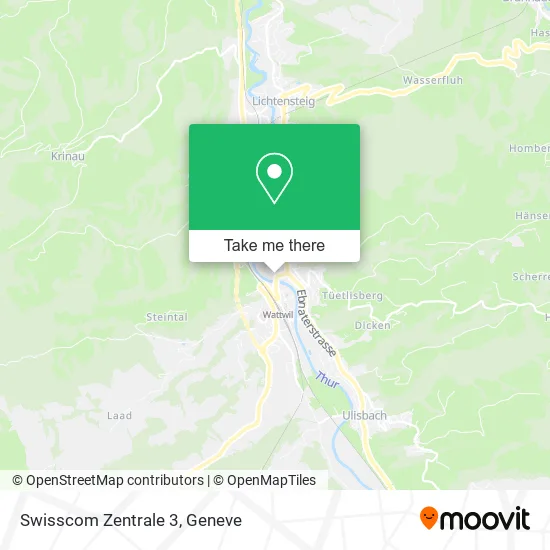 Swisscom Zentrale 3 map