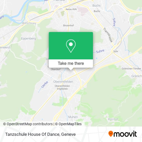 Tanzschule House Of Dance map