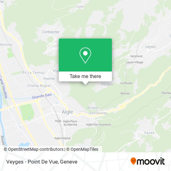 Veyges - Point De Vue map