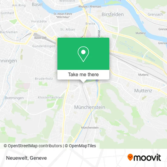 Neuewelt map
