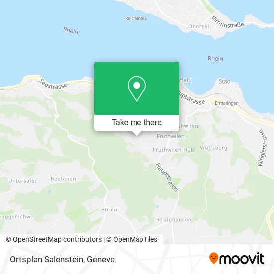 Ortsplan Salenstein map