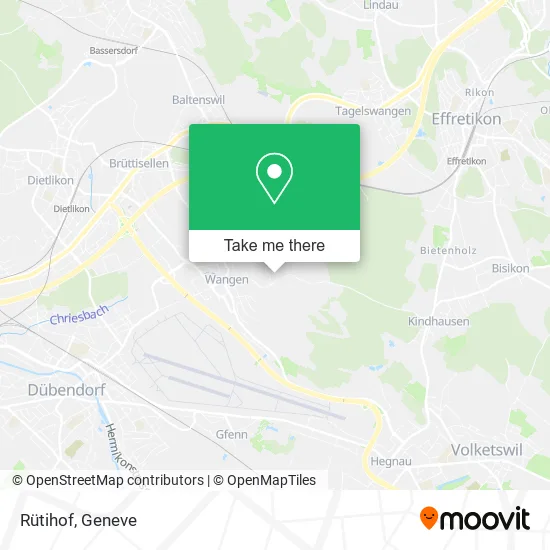 Rütihof map