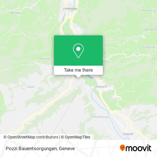 Pozzi Bauentsorgungen map