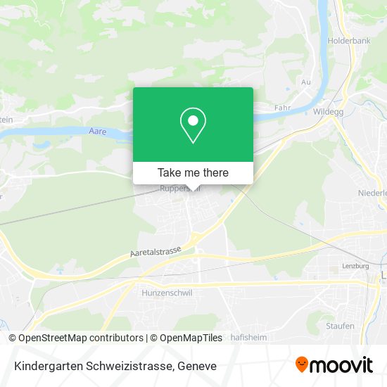 Kindergarten Schweizistrasse map