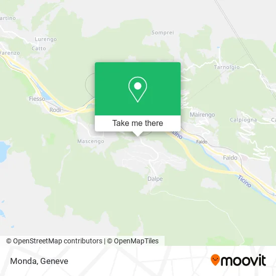 Monda map
