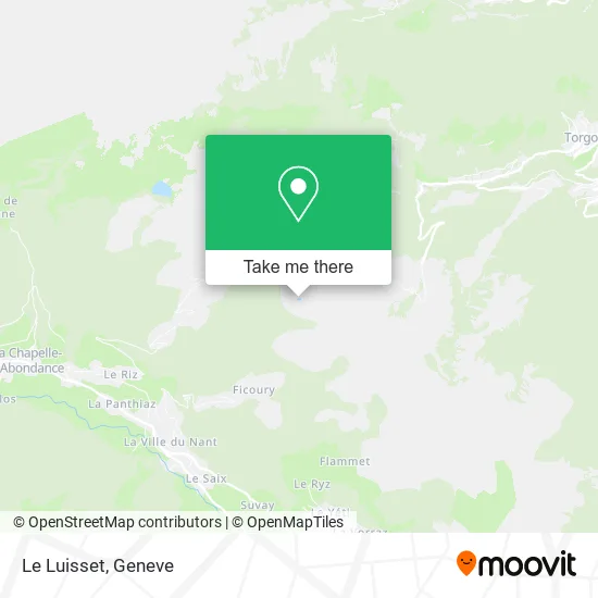 Le Luisset map