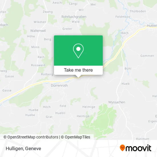 Hulligen map