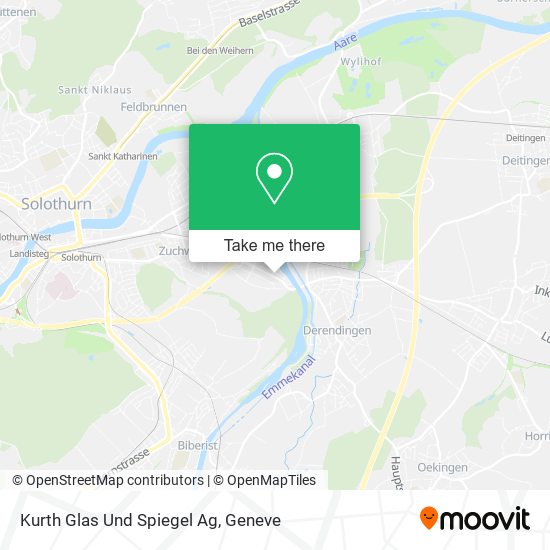 Kurth Glas Und Spiegel Ag map