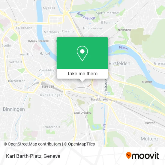 Karl Barth-Platz map