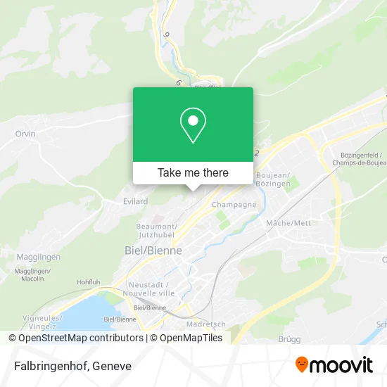 Falbringenhof map