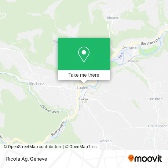 Ricola Ag map