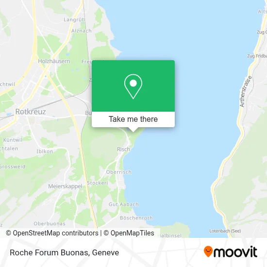 Roche Forum Buonas map