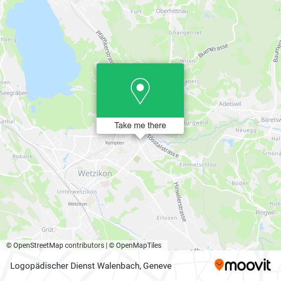 Logopädischer Dienst Walenbach map