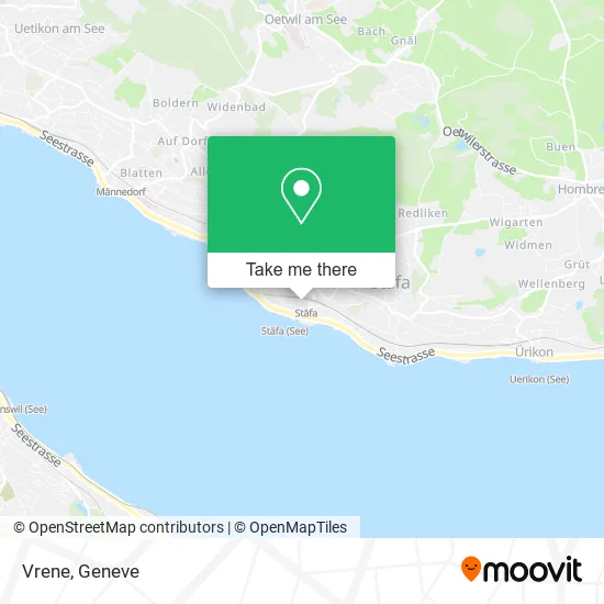 Vrene map