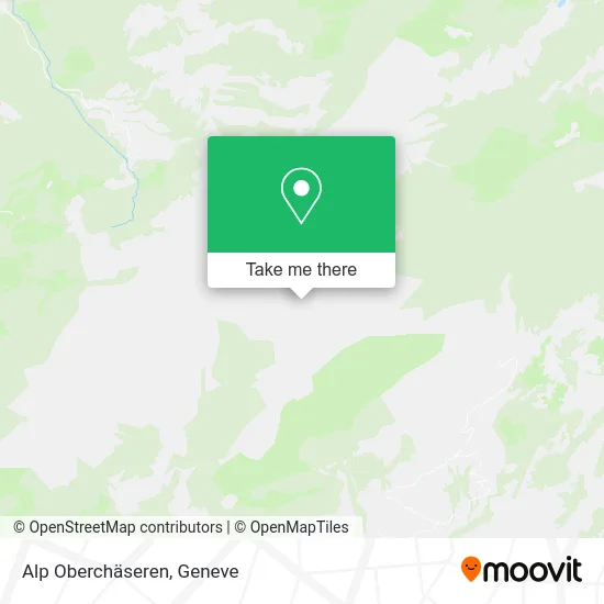 Alp Oberchäseren map