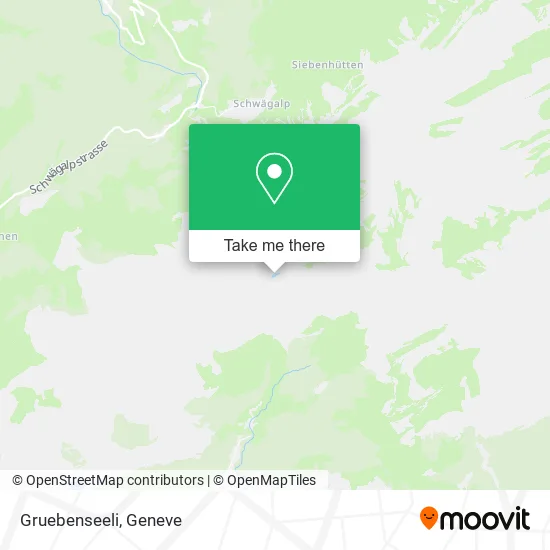 Gruebenseeli map