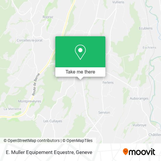 E. Muller Equipement Equestre map