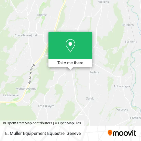E. Muller Equipement Equestre map