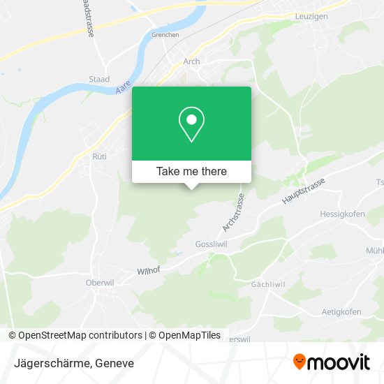 Jägerschärme map