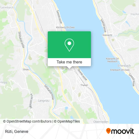 Rüti map