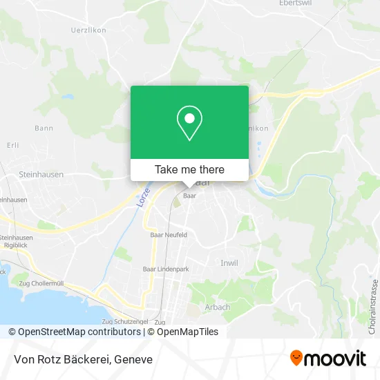 Von Rotz Bäckerei map